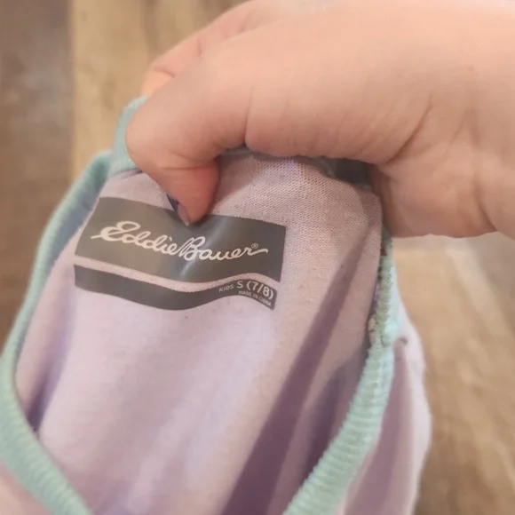 Eddie Bauer Long Sleeve Sleep Shirt - Picture 3 of 4